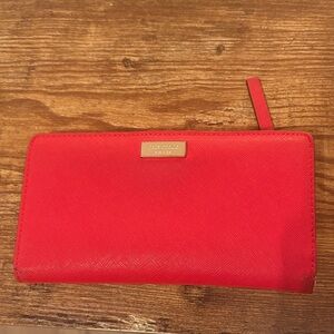 Kate Spade Vibrant Red Wallet
